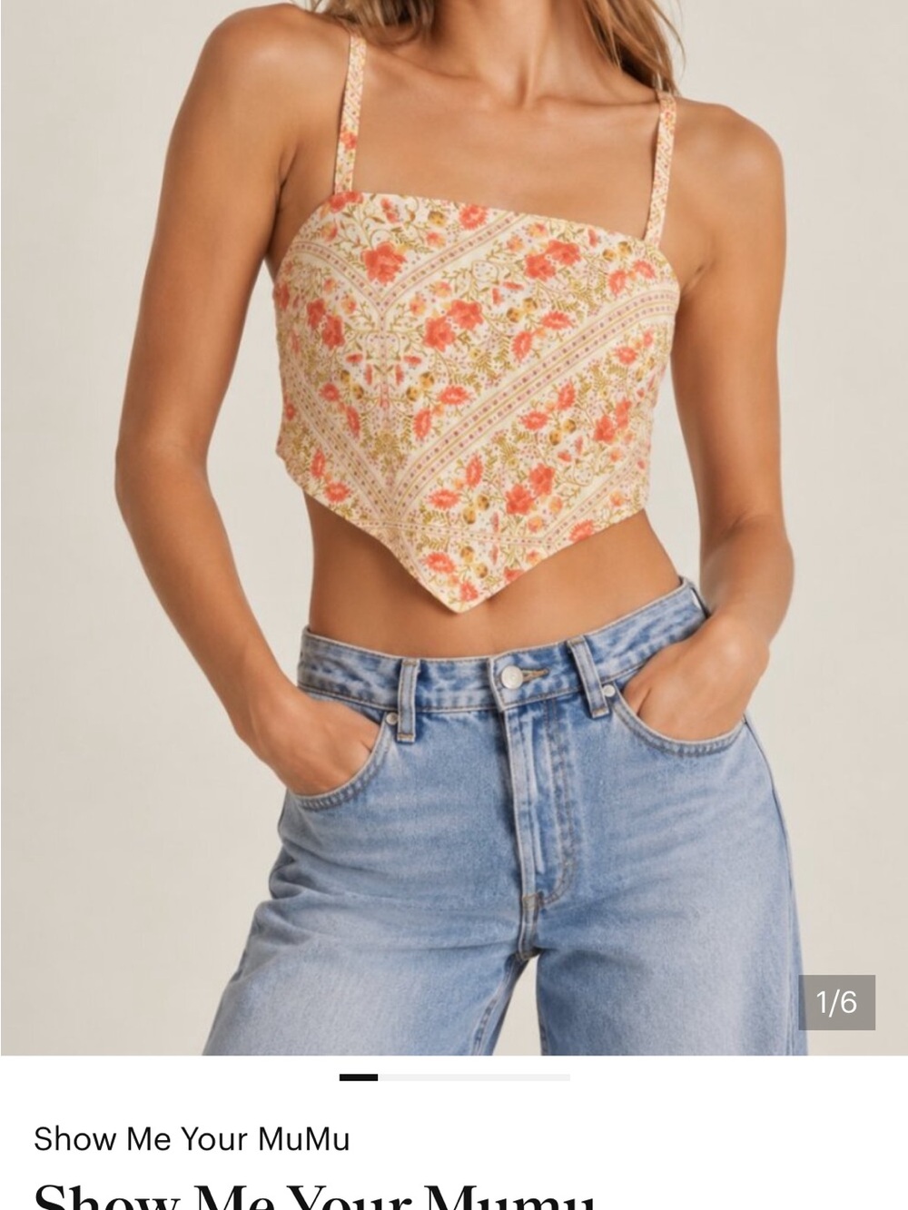 Show Me Your Mumu bandana top